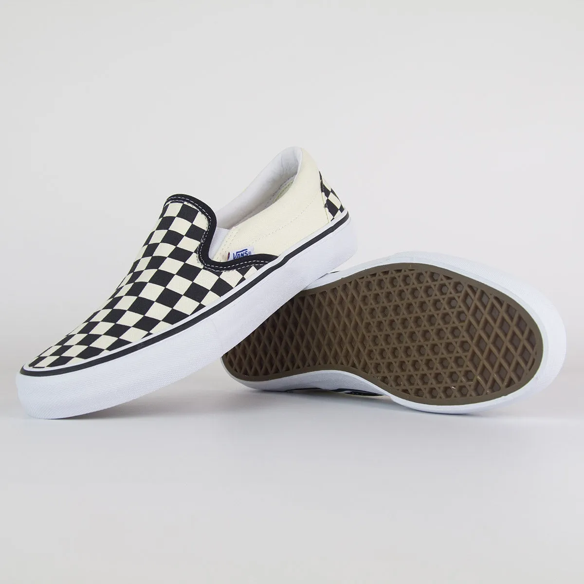 Vans Slip On Pro Checkerboard Black/White