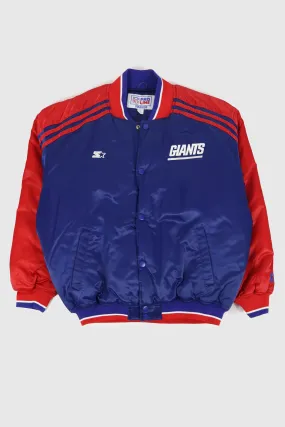 Vintage New York Giants Starter Snap Button Jacket