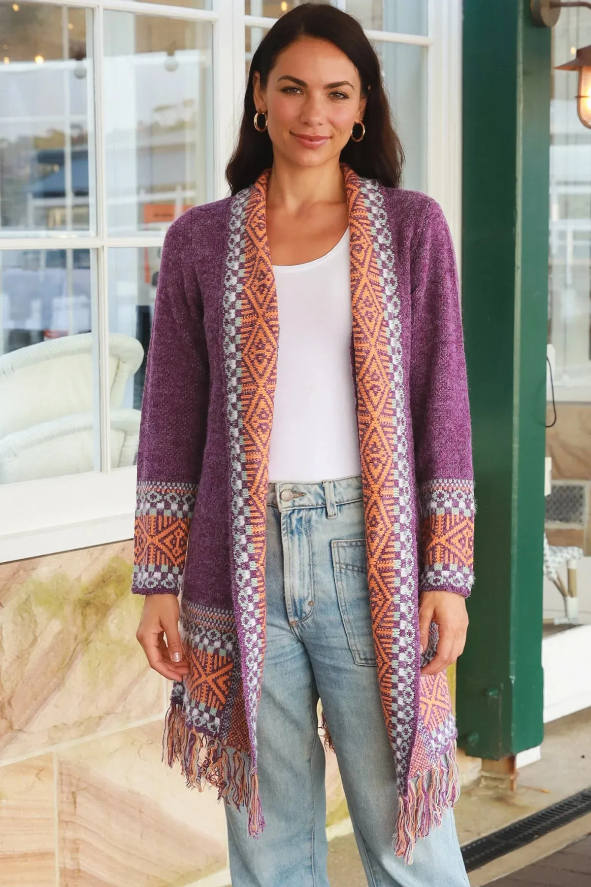 Wanderlust - Violet Muse Cardigan