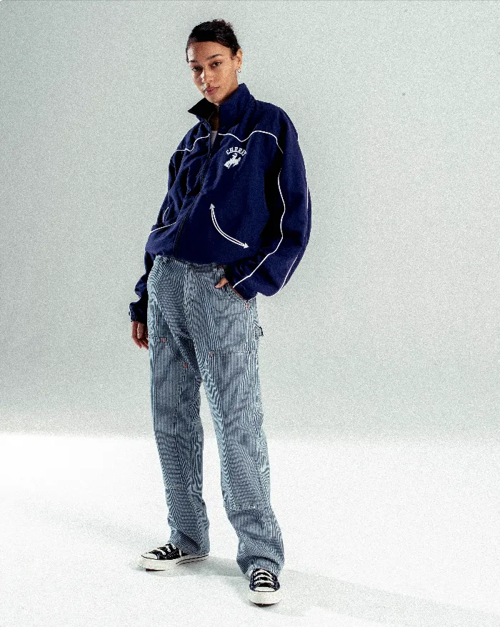 Western Track Jacket (Navy)