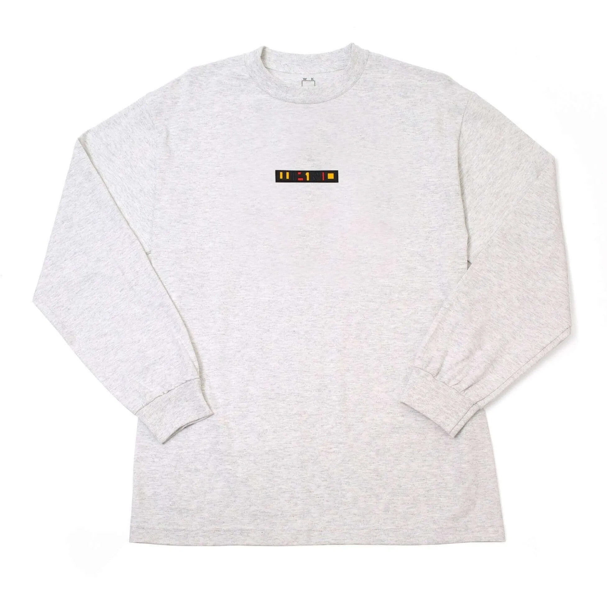 WKND Patchy Long Sleeve T-Shirt Grey