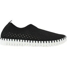 WOMEN'S ILSE JACOBSEN TULIP SLIP-ON | BLACK / WHITE