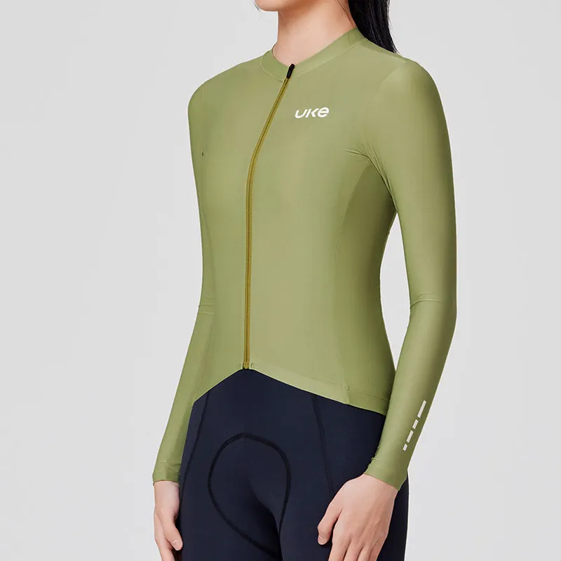 Women's LS Jersey SI-1 Freely-Bamboo Shoot Green