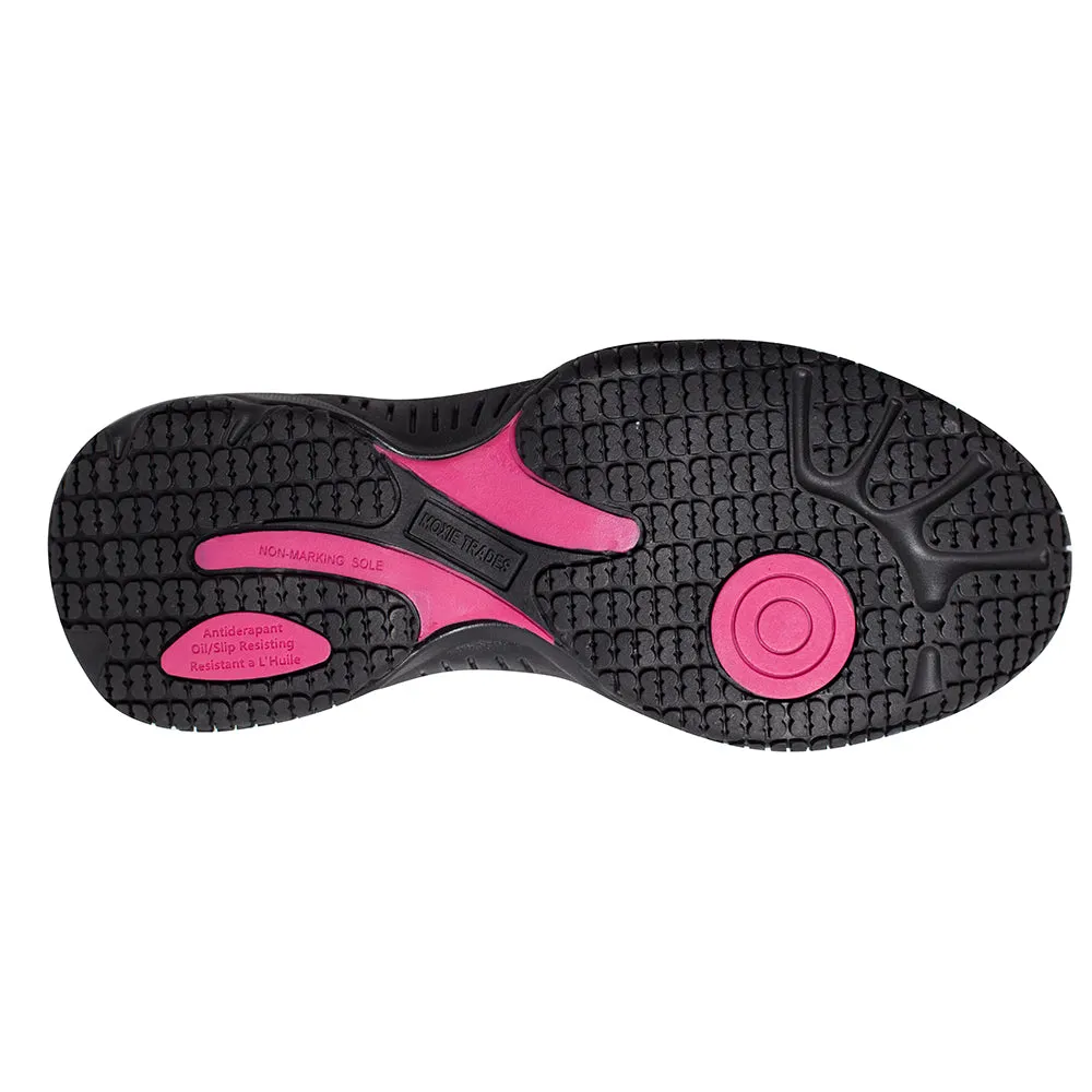 Women's Moxie Zena Black, EH, SR,  Composite Toe Shoe