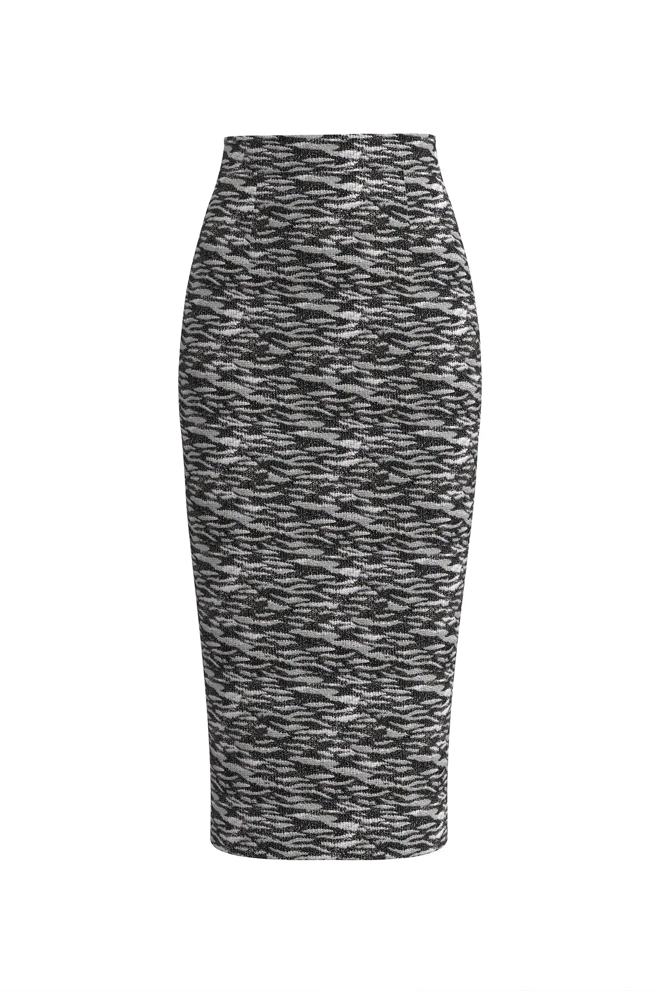 ZEBRA PRINT SEQUINS   SKIRT